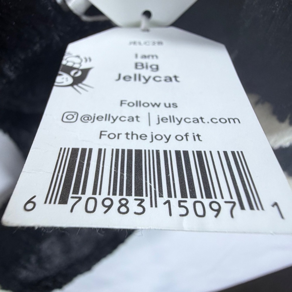 Jellycat 25th Anniversary Big Jellycat Plush Tuxedo Cat Mascot JELC2B - Picture 8 of 8